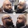 Hydrotherapy bald treatment w/ beard color