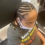 2 Feed In Braids