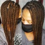 Medium Box Braids