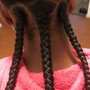 2-4 Cornrows