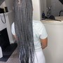 Two toned Knotless braids