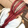 Two toned Knotless braids