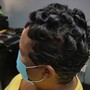 Relaxer Wrap only short hair