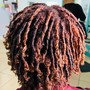 Starter locs with two strand twist