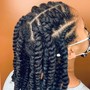 Individual Braids (natural hair only no hair added)