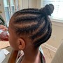 Starter locs with two strand twist