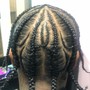 Length charge (hair on lower back)