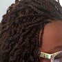 Small Box braids**knotless**or Faux Locs