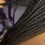 Small Box braids**knotless**or Faux Locs