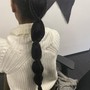 Natural hair end clip