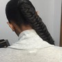 Goddess braids ( 1 to 4 feed  in braids)