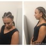 Ponytail Cornrows