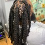 Full head Loc extensions provided