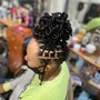 Bantu Knot Style