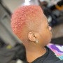 Women's fade on sides and back only!