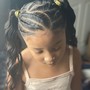 Kid's Braids/ with Weave