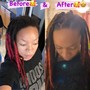 Butt Length Box Braids