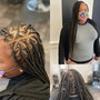 Medium Knotless  Braids (Thigh length)