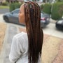 Box braids (medium)