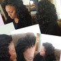 Loose hair Crochet Braids