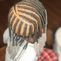 SMedium Knotless Plaits