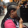 Feed in braids