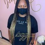 Closure wig install