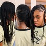 Medium Box Braids hair included