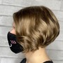 Short Hair Balayage/Ombre + Cut