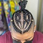 8 feed-in braids