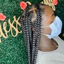 Large Knotless “Goddess Boho”Braids /Human Hair!!