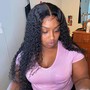 Lace frontal wig install