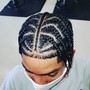 Mens Cornrows (without design)