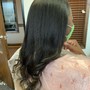 Shampoo, Condition &amp;Flat Iron/Silk Press