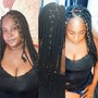 Medium Box Braids