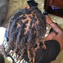 Dye dread tips