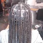 Box braids/ Poetic justice braids