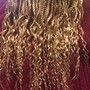 Box Braids Waist length