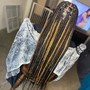 Large Boho Knotless Box Braids