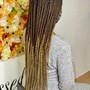 Crochet box braids