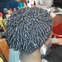 braid out