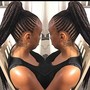 Goddess Box  Braids (curly hair)