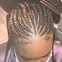 Men's Natural Box Braids