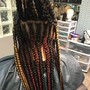 Large Knotless Boho/Tree Braids