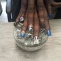 Acrylic Nails Tips Long