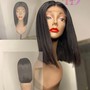 Quick weave Bob blunt cut HAIR INCLUDED