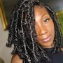 Fulani/ tribal braids with quick weave