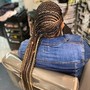 Bohemian knotless Braids (medium)