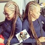 Medium Box Braids