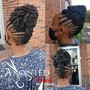 KINKY TWIST W/NATURAL HAIR